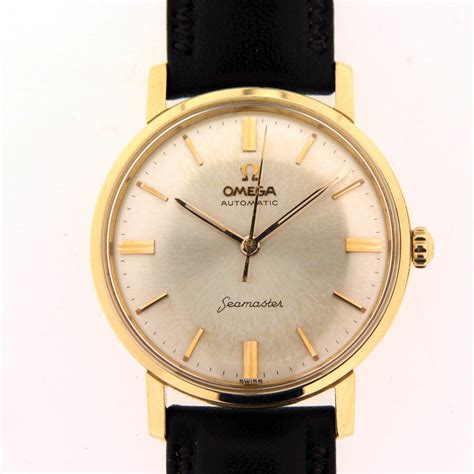 omega seamaster 18ct gold watches|omega seamaster ceragold.